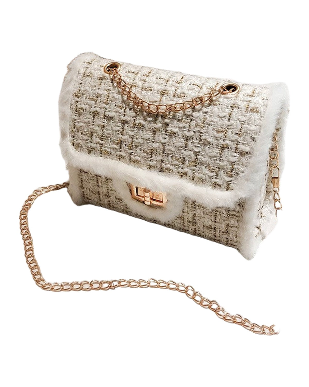 One Shoulder Printed Plaid Crossbody Bag photo 2