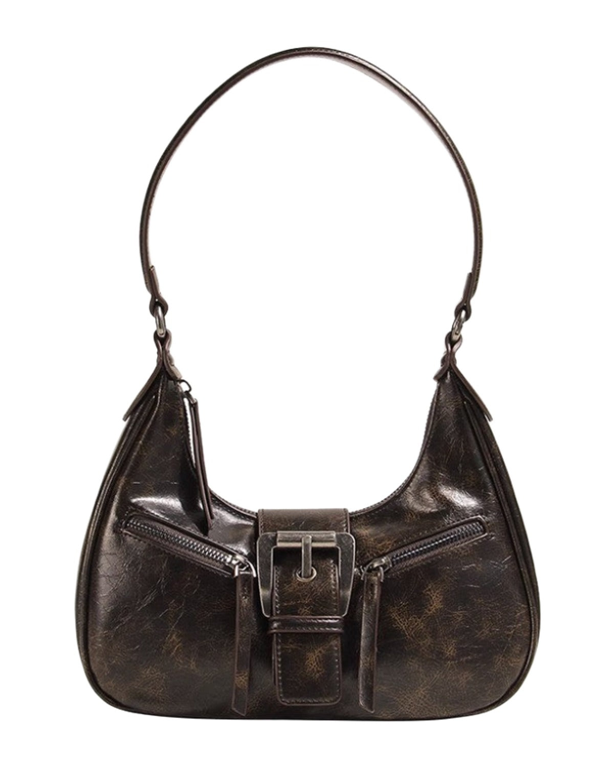 Retro Shoulder Bag Underarm Crescent Crossbody photo 4