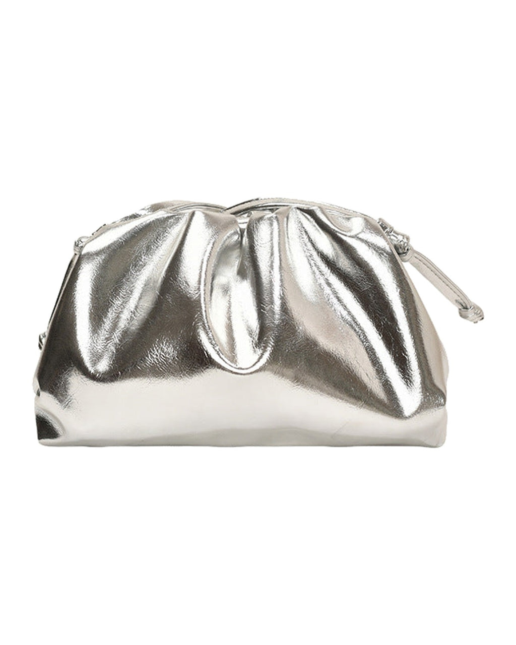Advanced Texture Silver Dumpling Bag Shoulder photo 6
