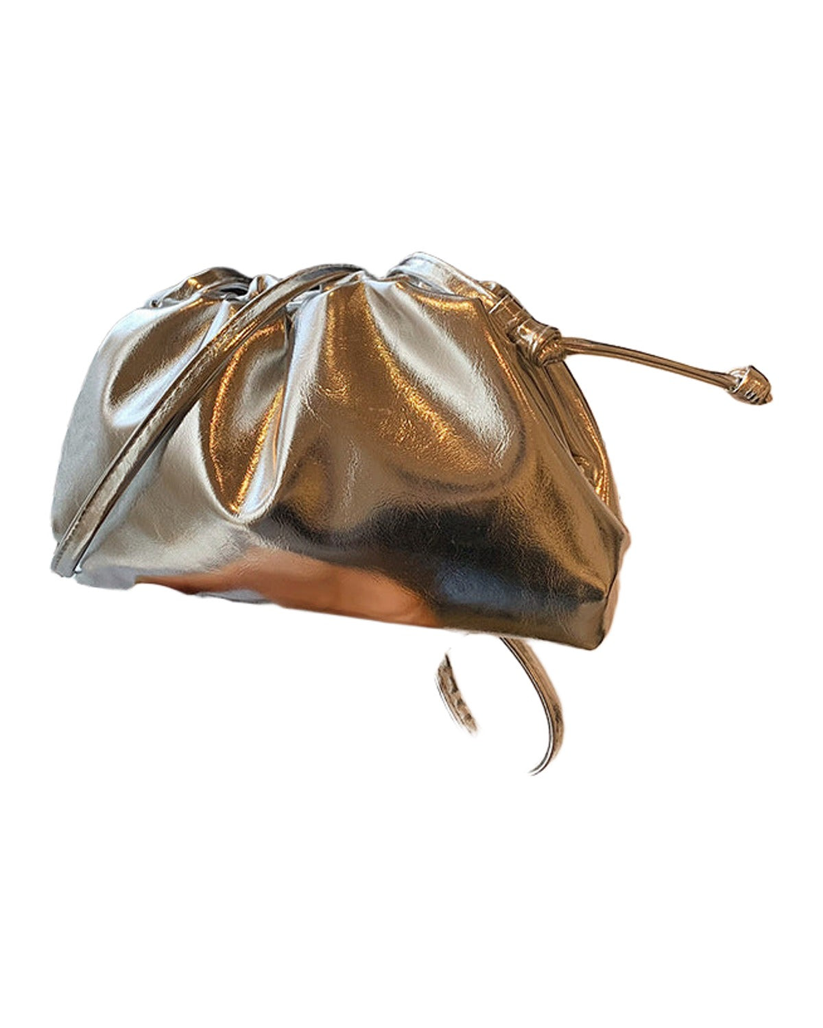 Advanced Texture Silver Dumpling Bag Shoulder photo 7