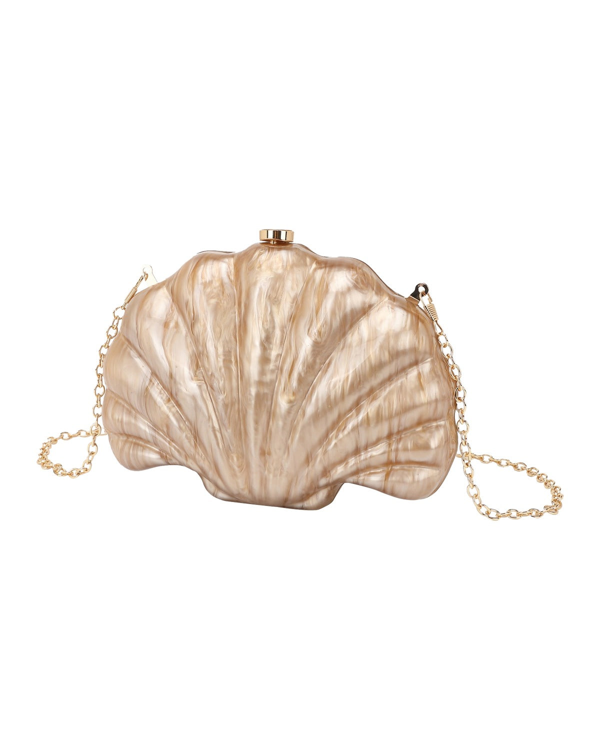 Shell Multicolor Chain Shoulder Messenger Bag photo 11