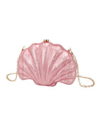 Shell Multicolor Chain Shoulder Messenger Bag photo 12