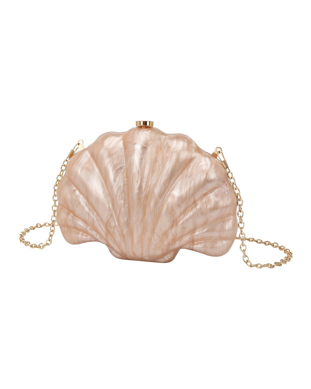 Shell Multicolor Chain Shoulder Messenger Bag photo 14