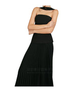 Sophisticated Slim Halter Dress photo 1