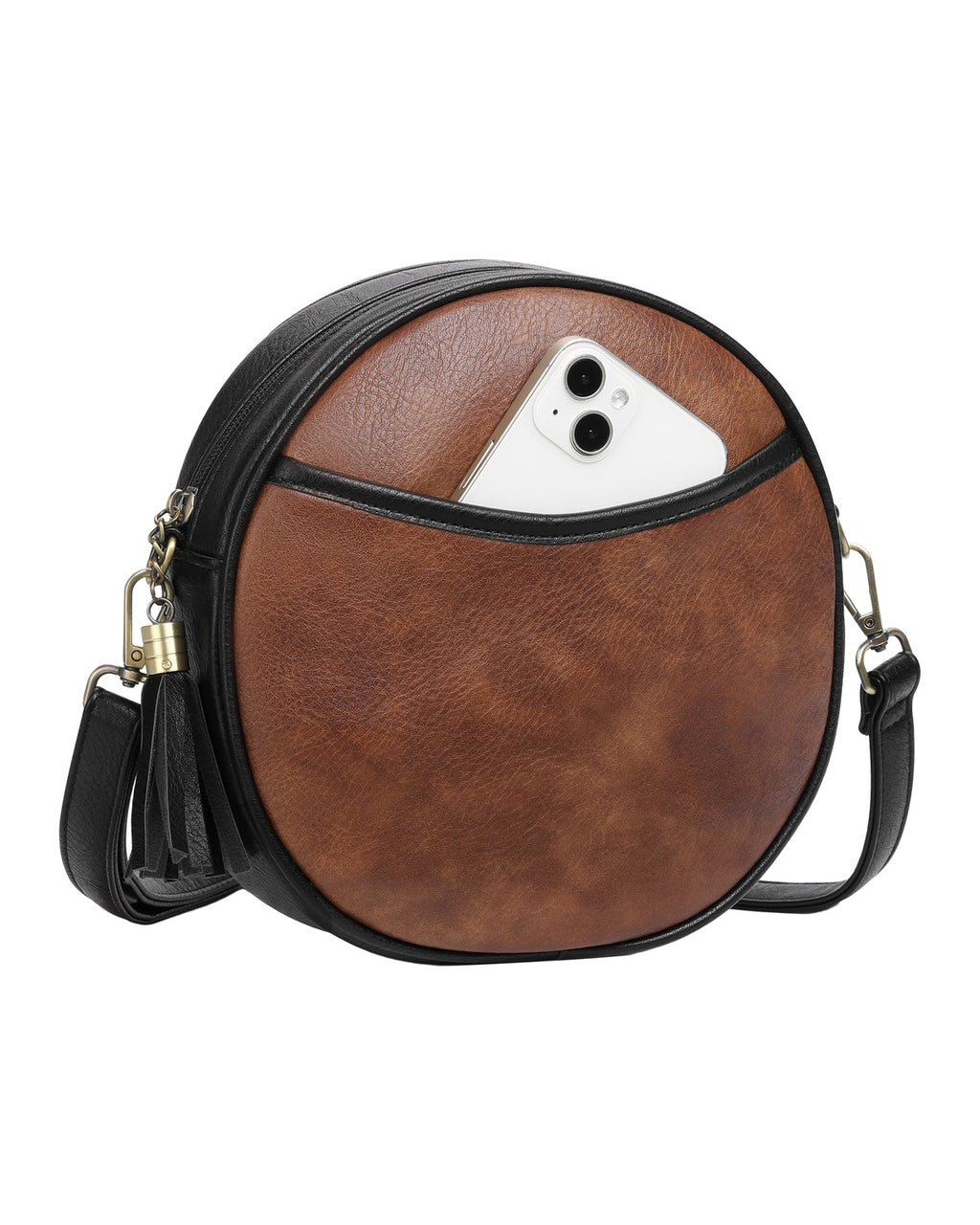 Shoulder Retro Small Round Bag photo 2