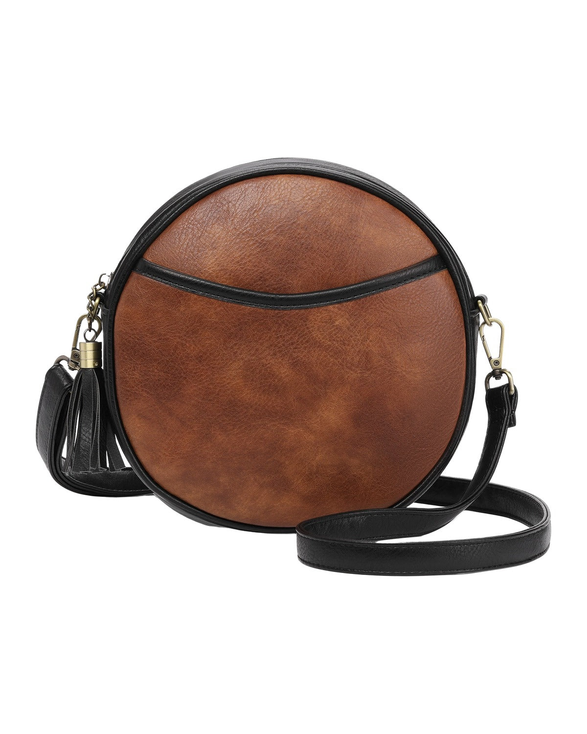 Shoulder Retro Small Round Bag photo 5