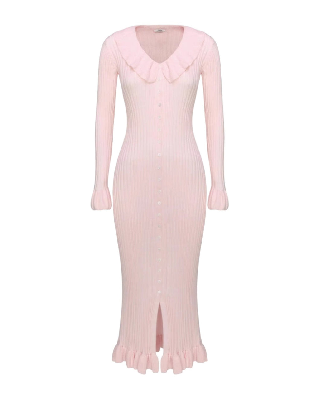 French Dress Sweet Ruffled Long Sleeve photo 7