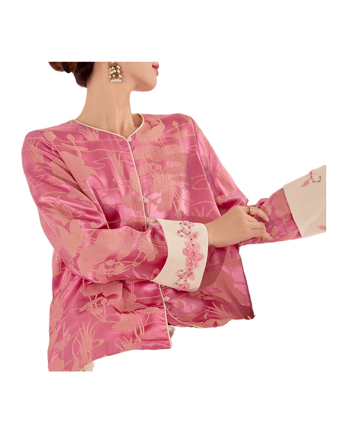 Chinese Retro Beaded Coat photo 4