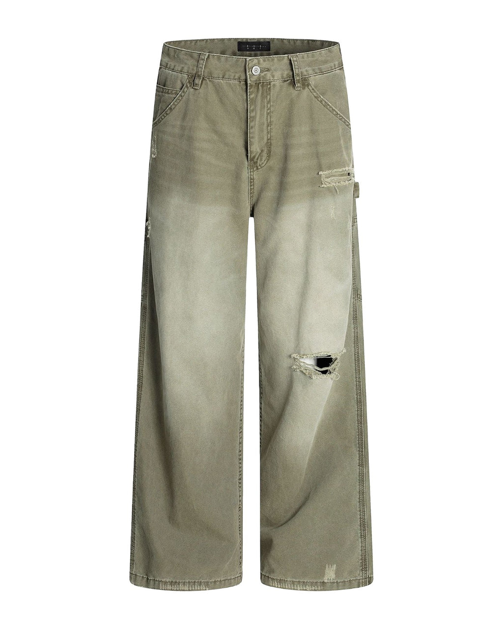 American Retro Tattered Jeans photo 3