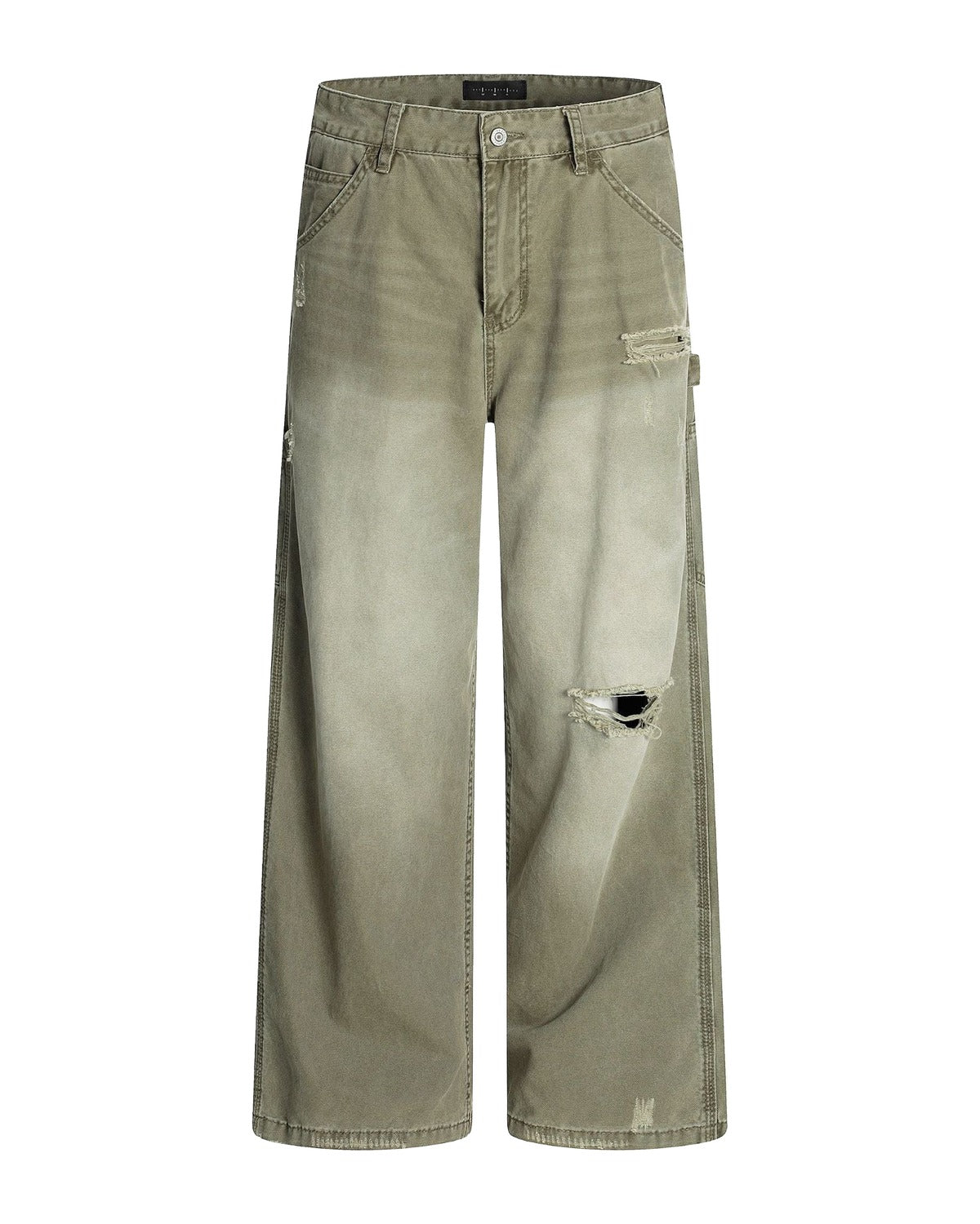 American Retro Tattered Jeans photo 3