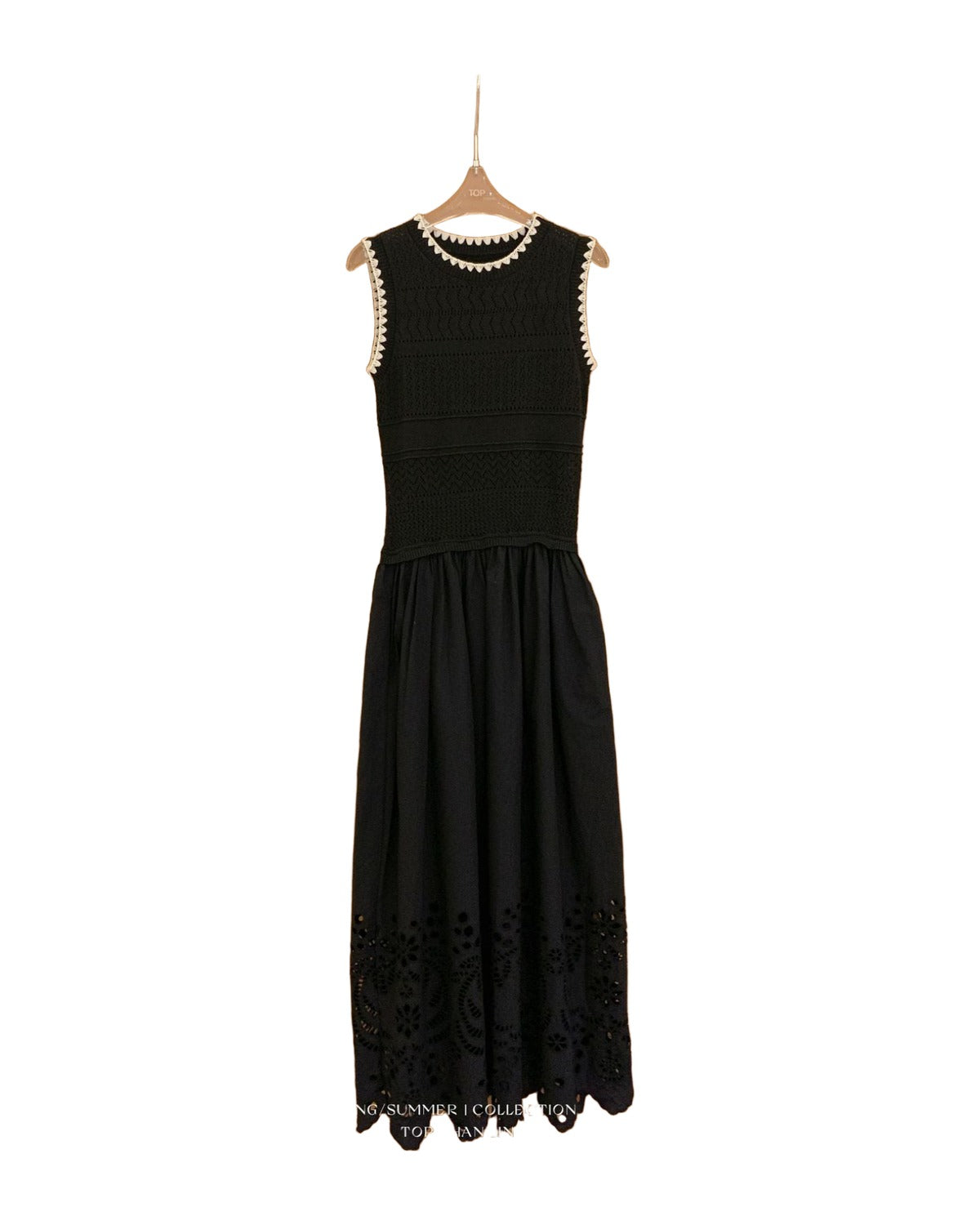 Knitted Ruffled Slim Dress photo 7