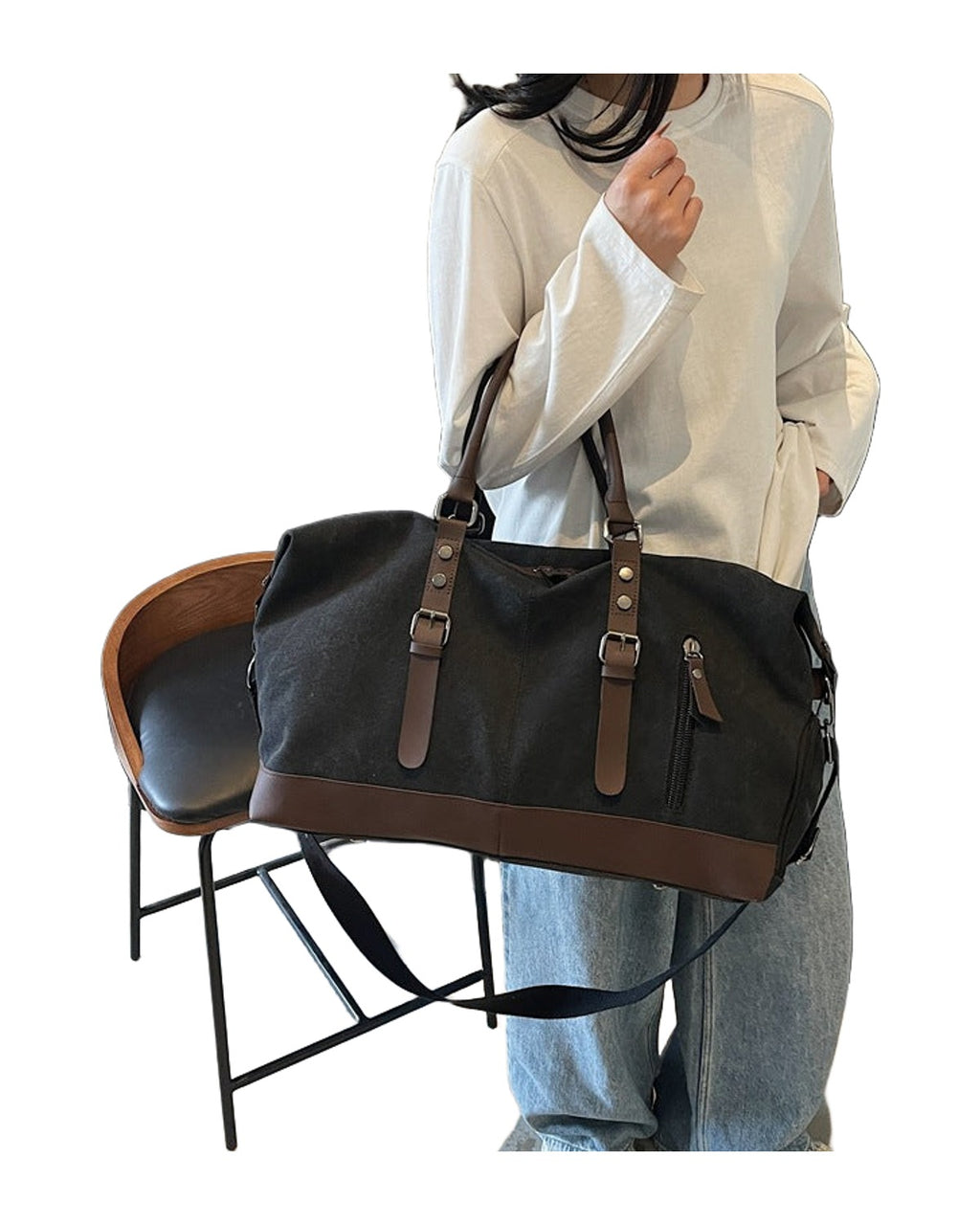 Travel Handheld Lightweight Large Capacity Waterproof Bag photo 1