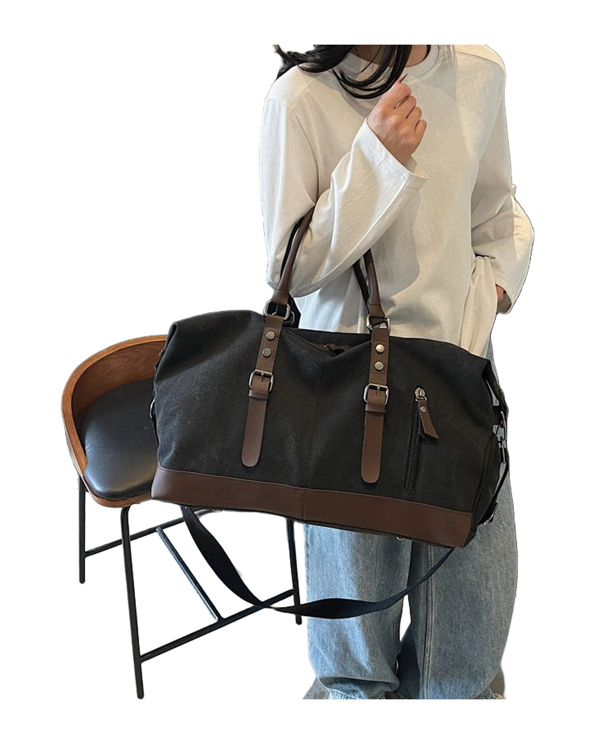 Travel Handheld Lightweight Large Capacity Waterproof Bag photo 1