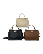 Large Capacity Simple Good Texture Commuter Messenger Bag photo 5