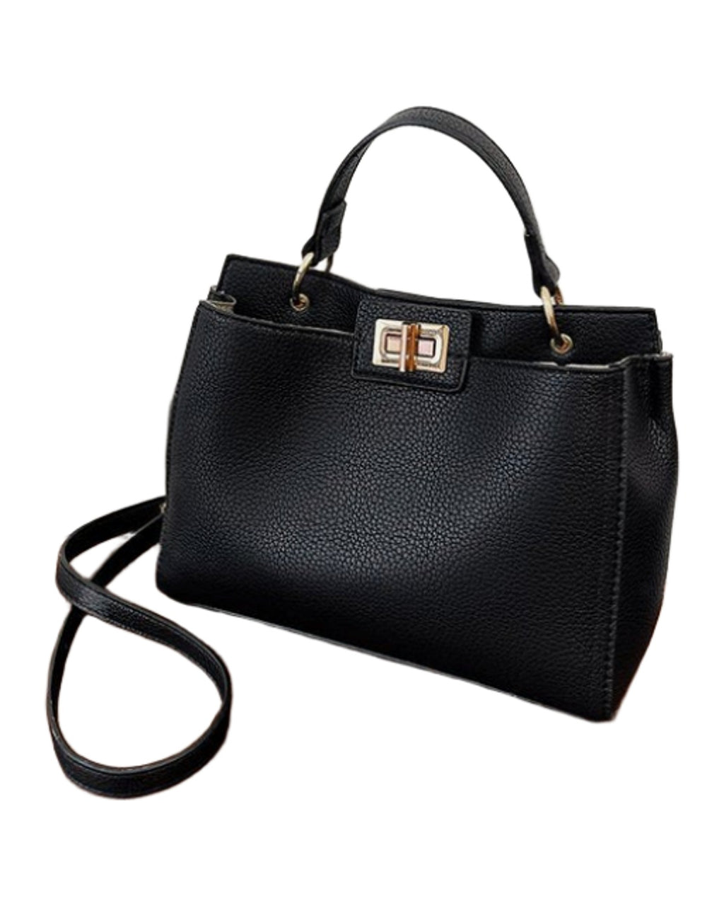 Large Capacity Simple Good Texture Commuter Messenger Bag photo 6