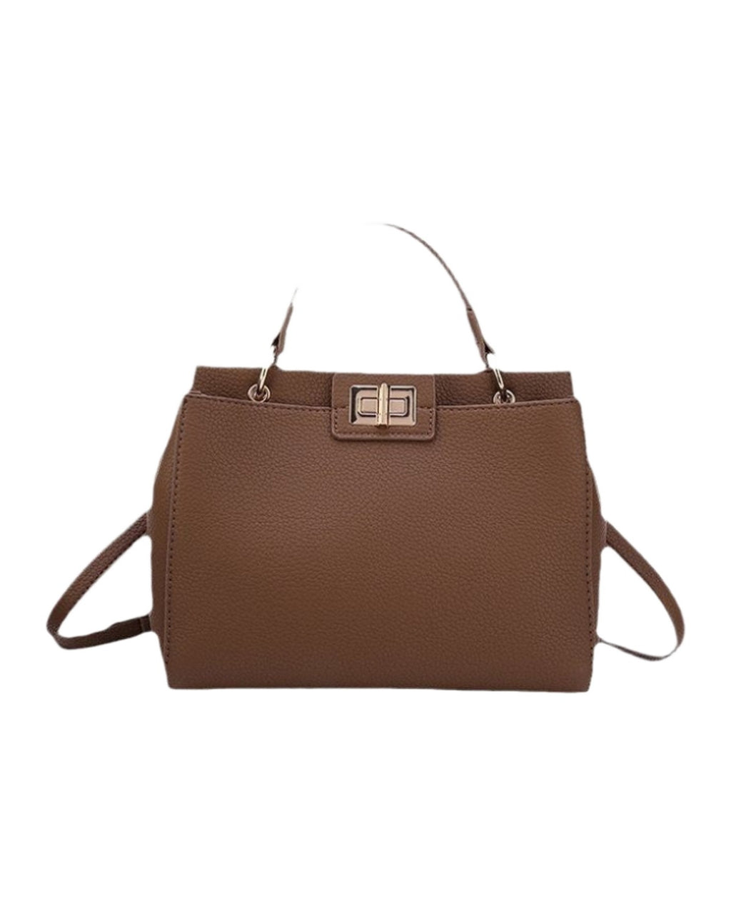Large Capacity Simple Good Texture Commuter Messenger Bag photo 8