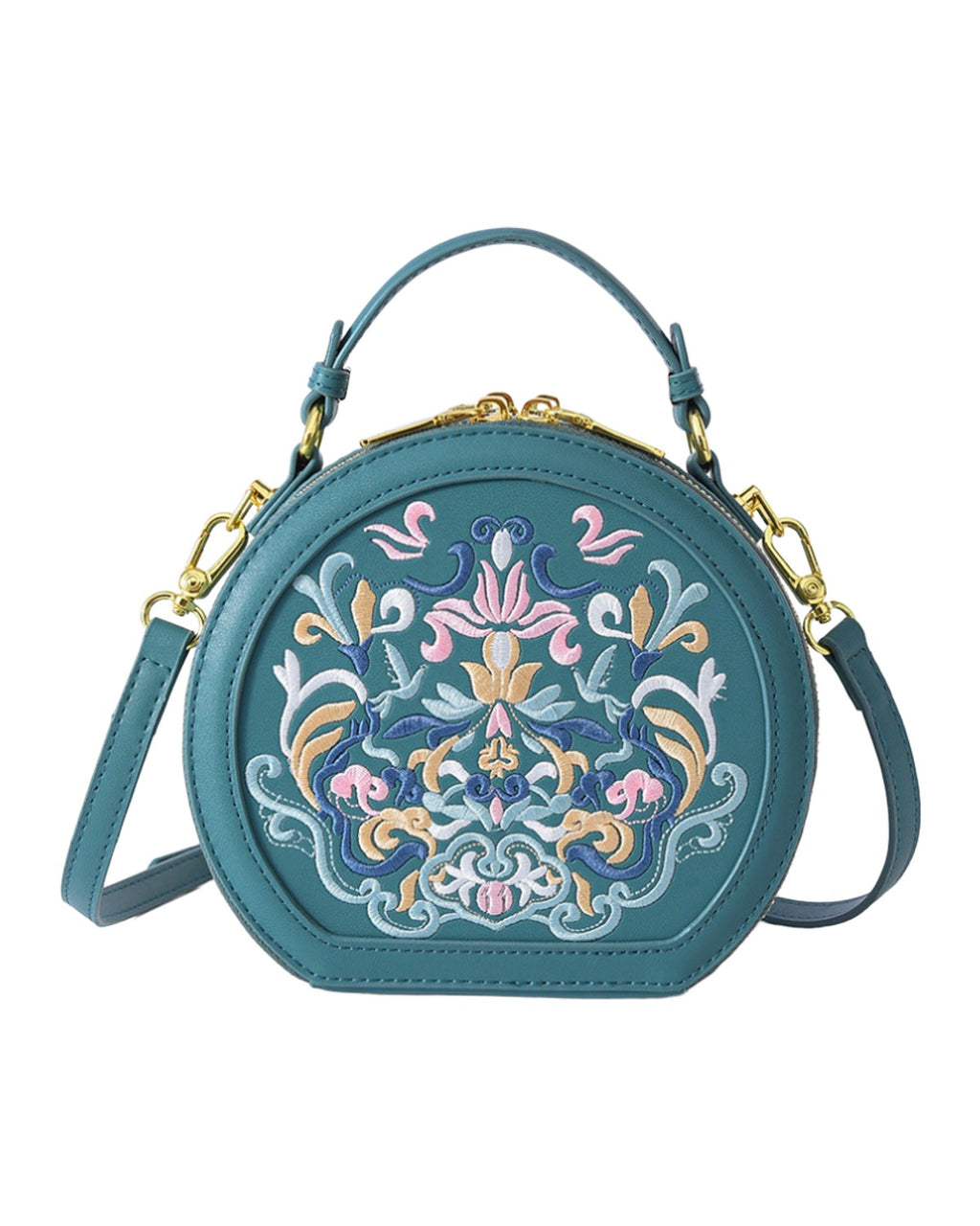 Literary Shoulder Bag Small Crossbody Round photo 4