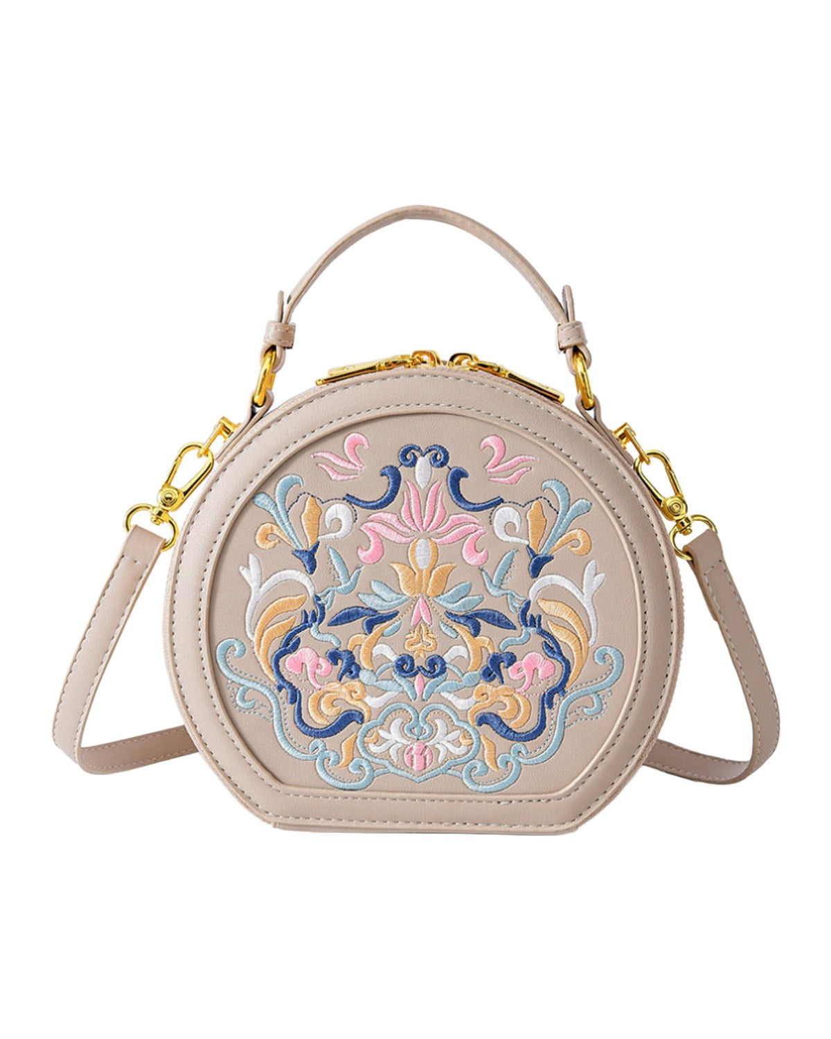 Literary Shoulder Bag Small Crossbody Round photo 8