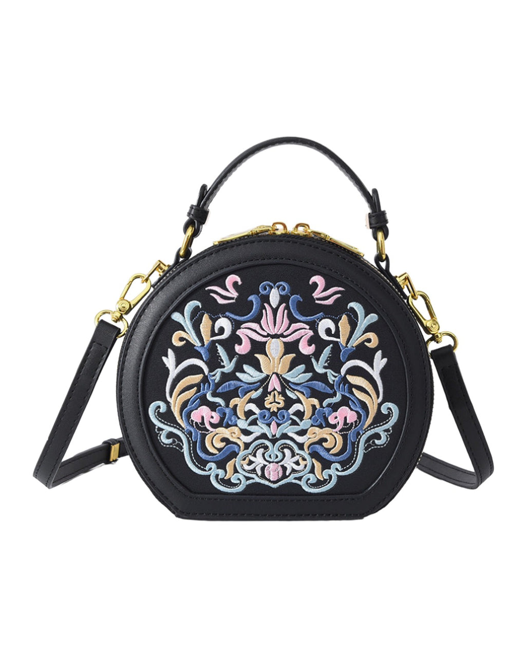 Literary Shoulder Bag Small Crossbody Round photo 9