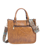Soft Leather Large Capacity Crossbody Shoulder Tote Bag photo 6