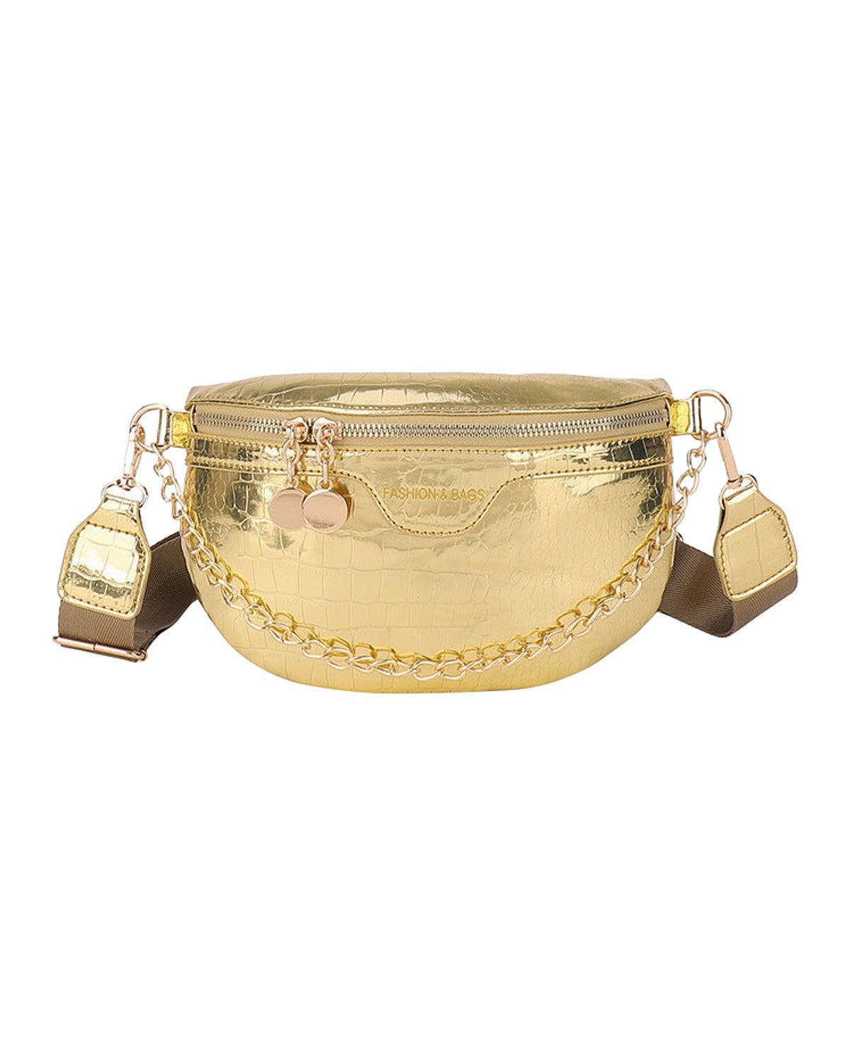 Shiny Chest Bag Westernwide Shoulder Strap photo 4