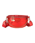 Shiny Chest Bag Westernwide Shoulder Strap photo 6