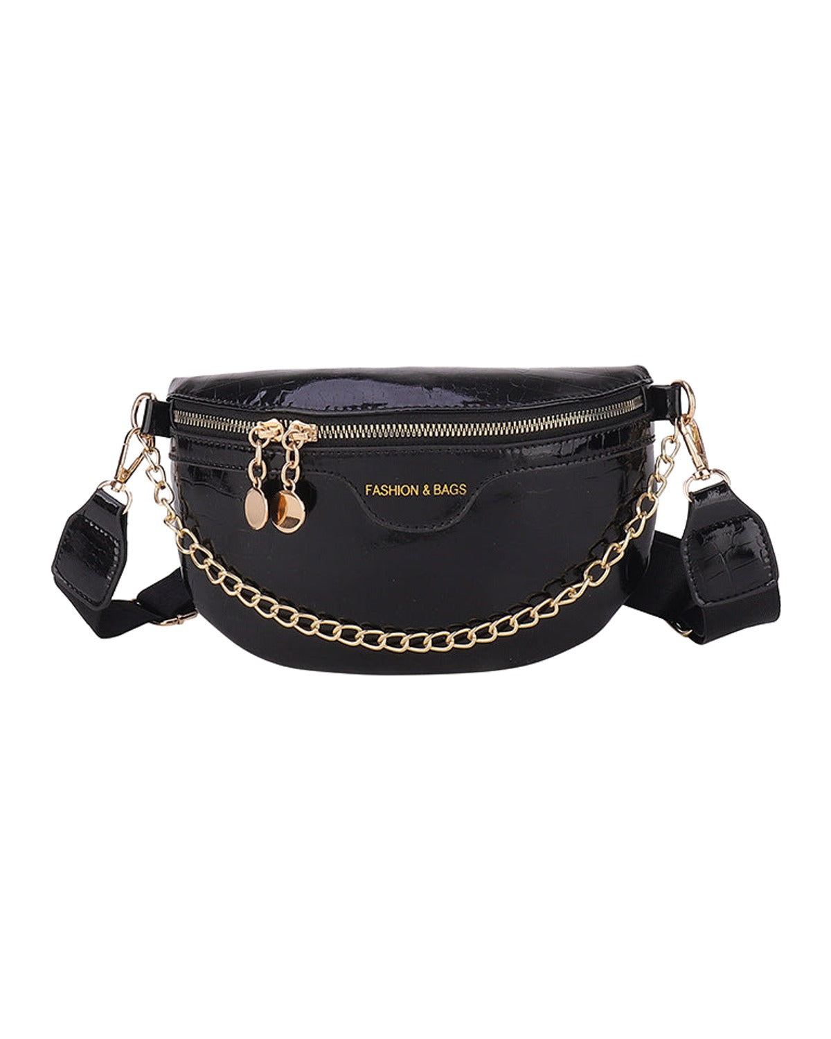Shiny Chest Bag Westernwide Shoulder Strap photo 9