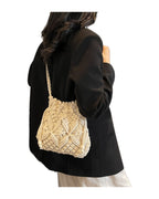 Hand-woven Bag Mobile Phone Seaside Beach Vacation photo 5