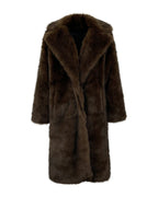 High-quality Artificial Fur Faux Fur Coat photo 2