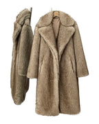 High-quality Artificial Fur Faux Fur Coat photo 6