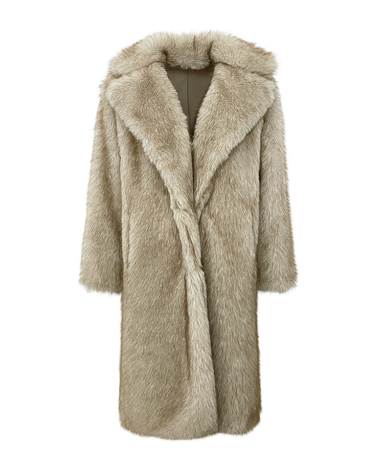 High-quality Artificial Fur Faux Fur Coat photo 7