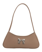 Texture Minimalist Underarm Elegant Bow Shoulder Bag photo 11