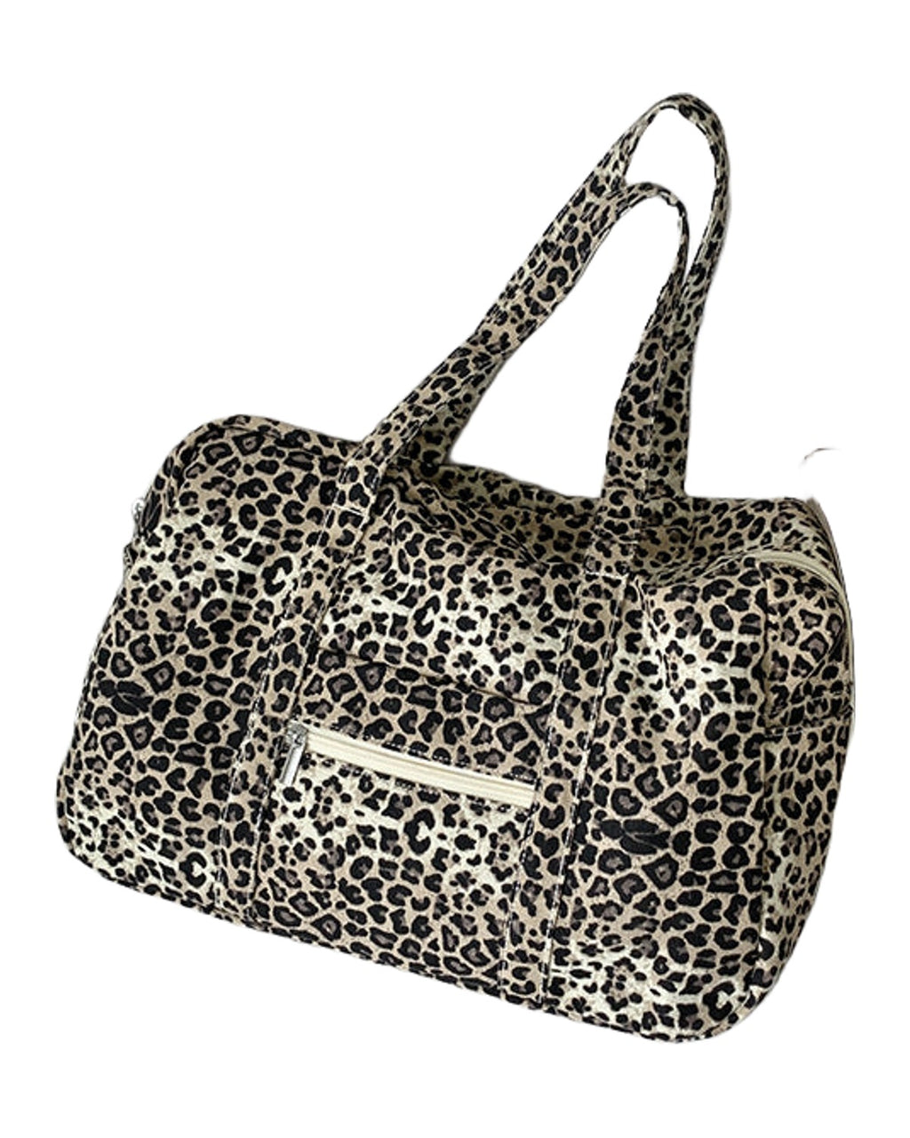 Leopard-print Canvas Shoulder Bag photo 2