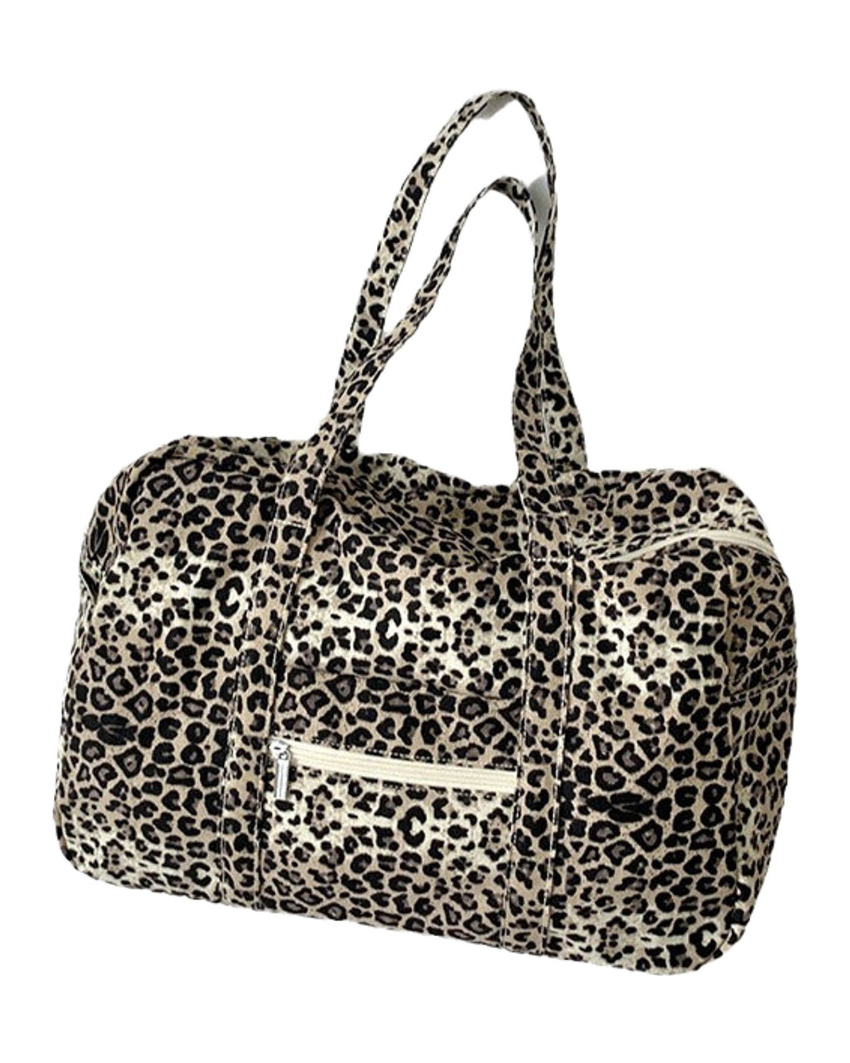 Leopard-print Canvas Shoulder Bag photo 3
