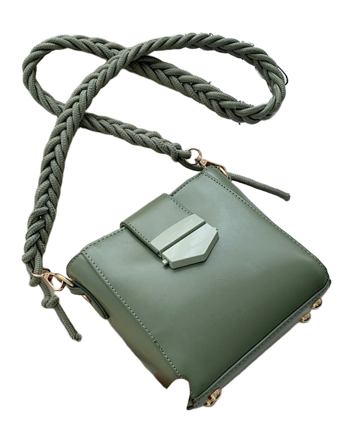 Bag Woven Shoulder Messenger photo 4