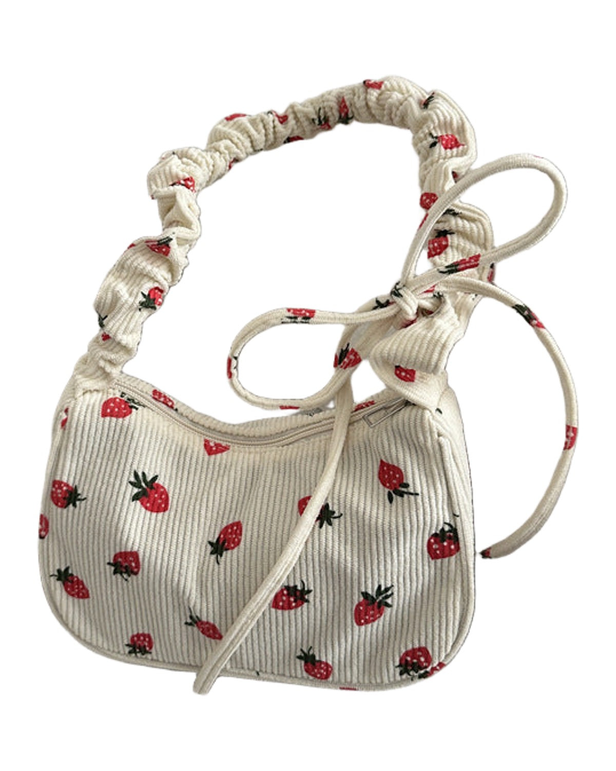 Casual Small Square Bag Corduroy Versatile Commuter Shoulder photo 5