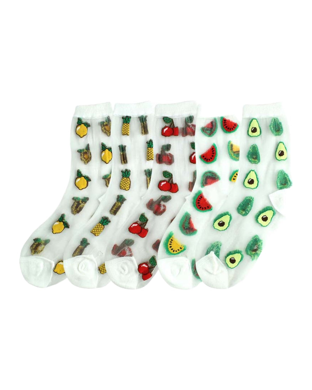 Lightweight Sheer Glass-fiber Cotton Socks photo 1