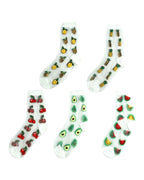Lightweight Sheer Glass-fiber Cotton Socks photo 3