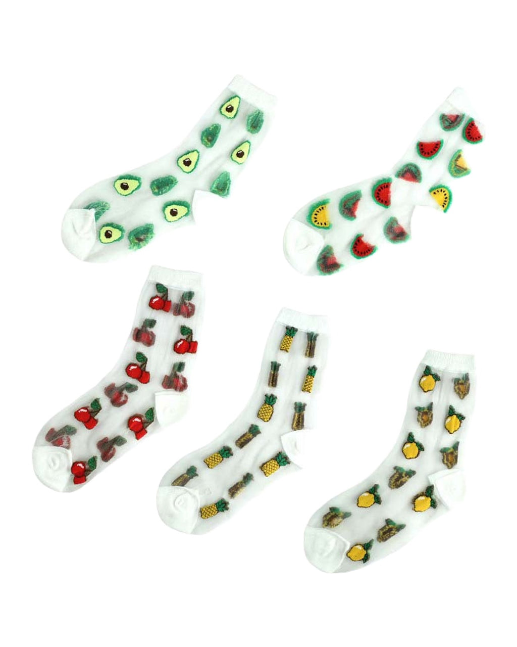 Lightweight Sheer Glass-fiber Cotton Socks photo 9
