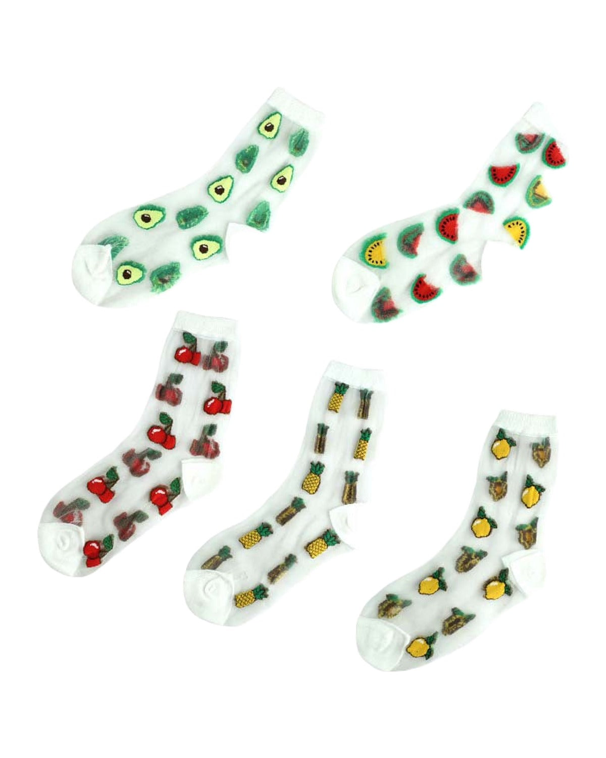 Lightweight Sheer Glass-fiber Cotton Socks photo 9