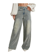 Loose Slightly Flared Street-style Trousers photo 2