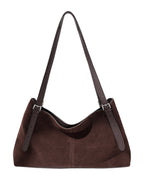 Large Capacity Suede Suede-effect Tote Bag photo 5