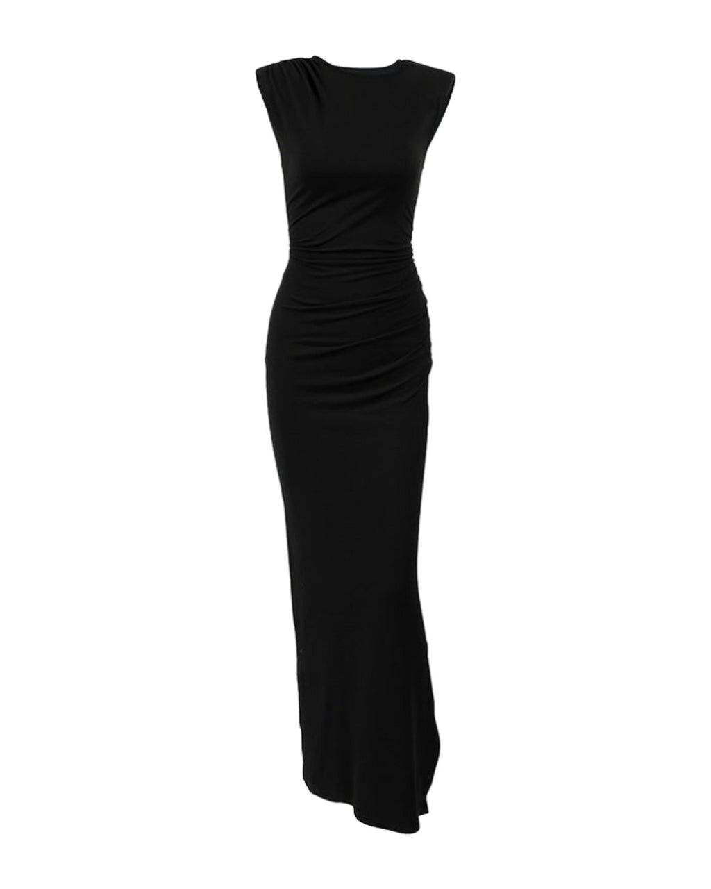 Spring Designer Crew-neck Defined-waist Dress photo 1