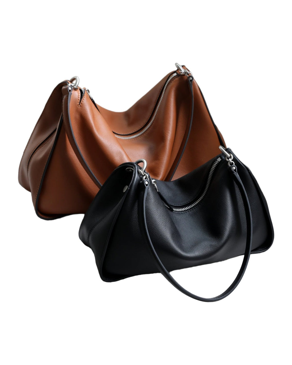 Toast-colored Casual Top-grain Leather Tote Bag photo 6