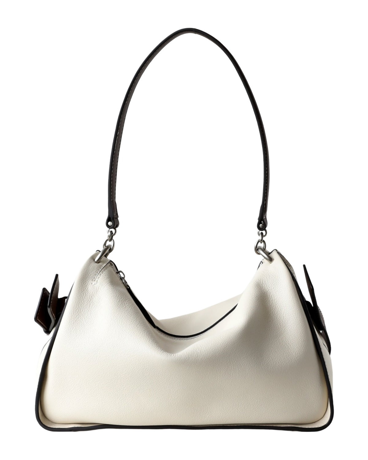 Toast-colored Casual Top-grain Leather Tote Bag photo 8