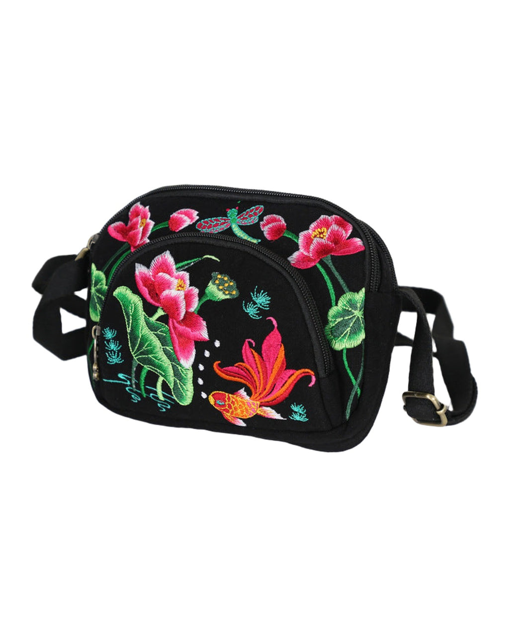 Commuter Embroidered Shoulder Bag photo 2