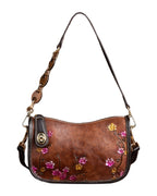 Retro First-layer Cowhide Simple Shoulder Bag photo 7