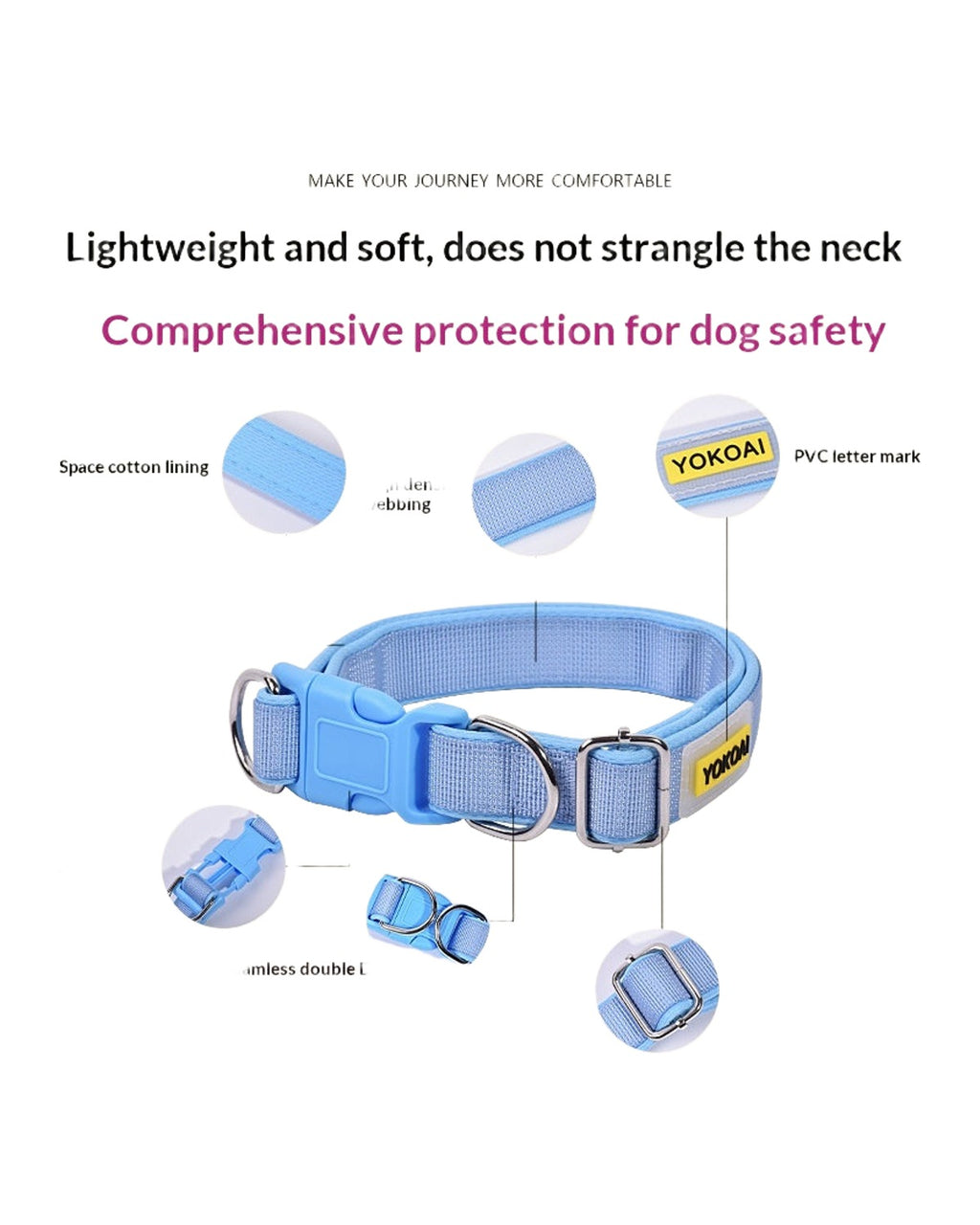 Dog Pet Collar Neck Ring Strap photo 7