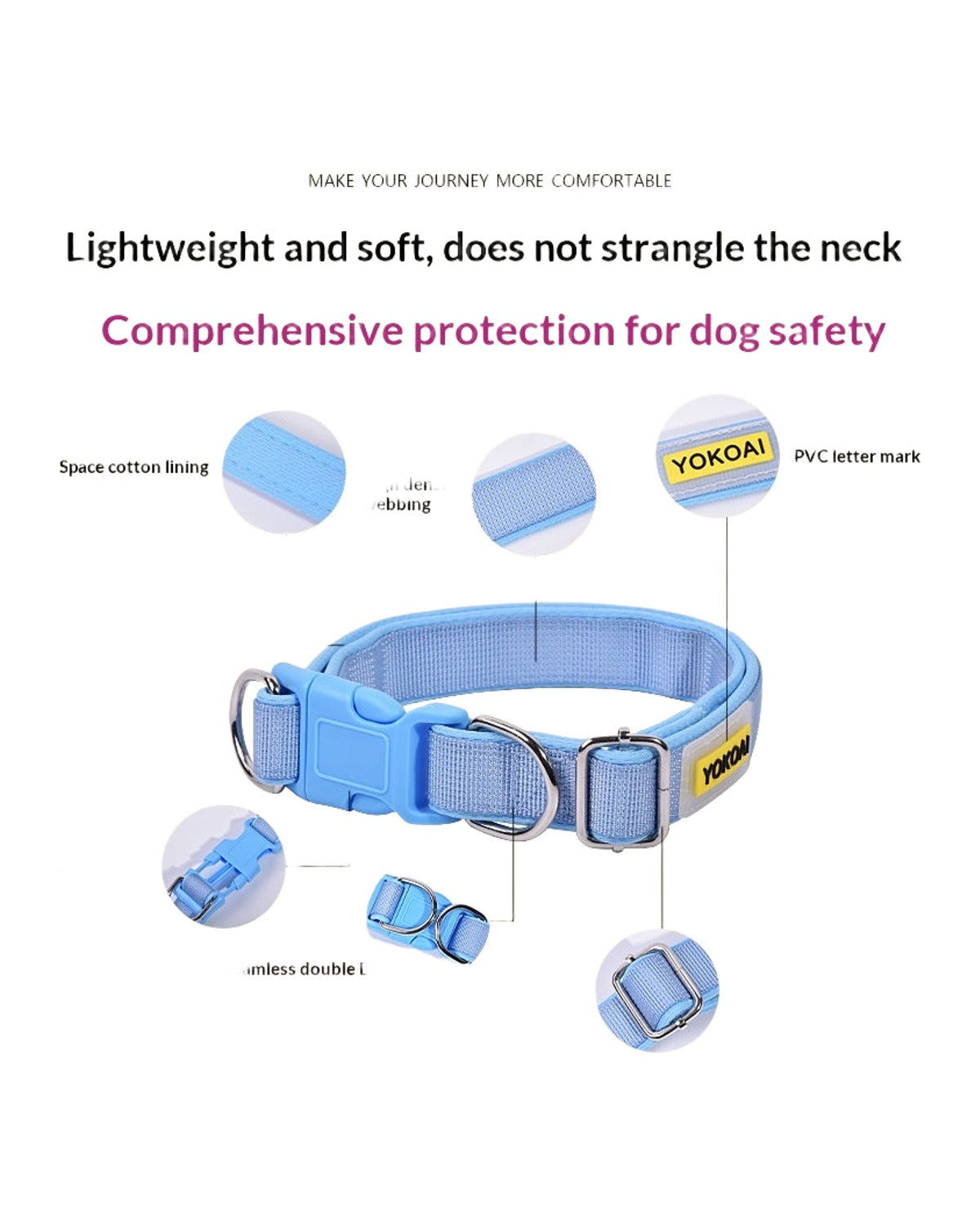 Dog Pet Collar Neck Ring Strap photo 7