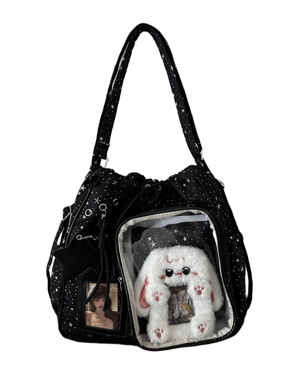 Drawstring Large-capacity Shoulder Bag photo 1